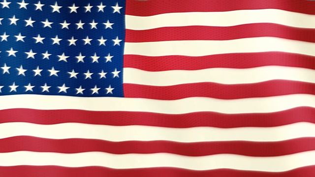 Футаж "Флаг США" смотреть онлайн