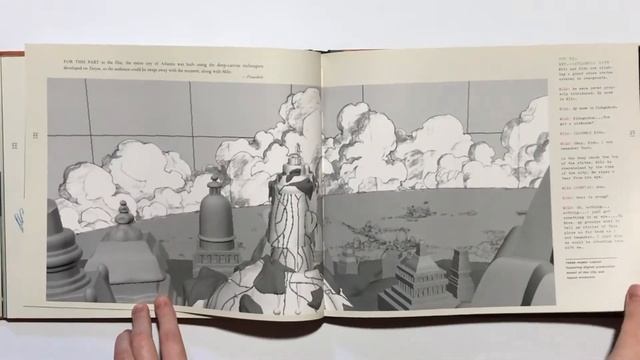 Atlantis: The Lost Empire: The Illustrated Script | Art Book Flip Through смотреть онлайн