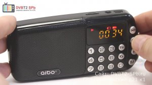 Aibo UN-31 - симпатичный радиоприёмник с SD и USB