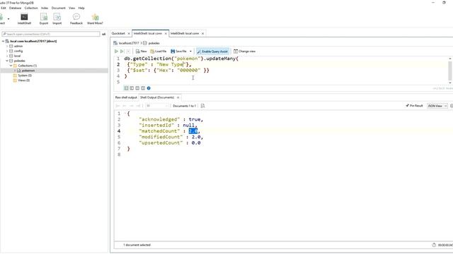 Upsert Options in MongoDB смотреть онлайн