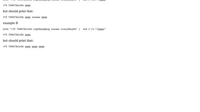 Unix & Linux: sed + search word with strings and replaced all word (2 Solutions!!) смотреть онлайн