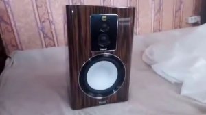 Распаковка полочной акустической системы Magnat Signature 903 makassar