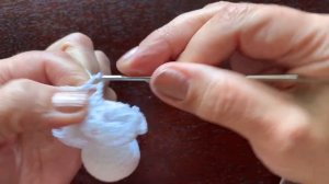 Небольшой ажурный ангел связанный крючком - МК #10