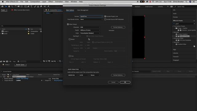Export from Adobe After Effects 2019 смотреть онлайн