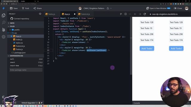 Singleton Pattern in JavaScript смотреть онлайн