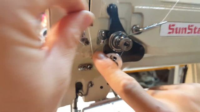 *소잉테라스* Sunstar KM-380 실끼우기 안내영상-Threading video(Sewingterrace) смотреть онлайн