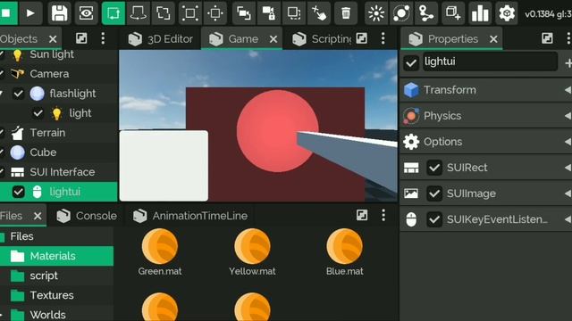 Flashlight system in Its Magic Engine for Horror Games | Node Script смотреть онлайн
