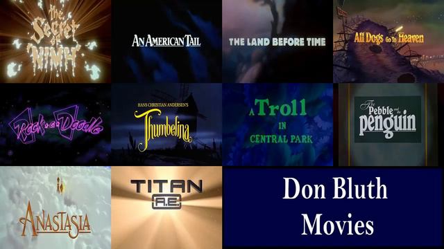Don Bluth Movies Tribute - Now and Forever смотреть онлайн