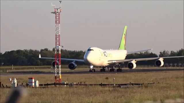 ACT 747 - Landing At Maastricht Aachen Airport