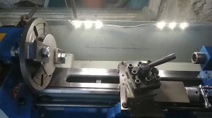 Китайский токарный станок плюс планшайба