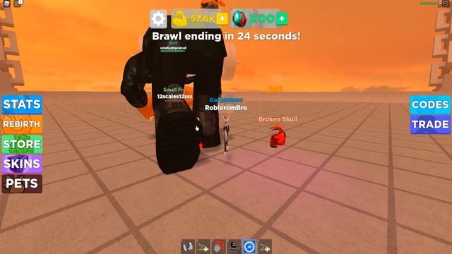 ЧИТЕРСКИЙ КАЧОК! ВКАЧАЛ 1,000,000 СИЛЫ И СТАЛ САМЫМ СИЛЬНЫМ НА СЕРВЕРЕ! ROBLOX Get Big Simulator смотреть онлайн