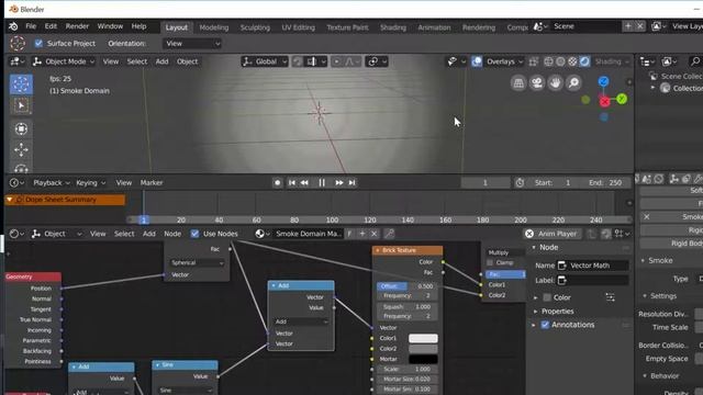 Eevee - shaping a volume using nodes into a tear drop смотреть онлайн