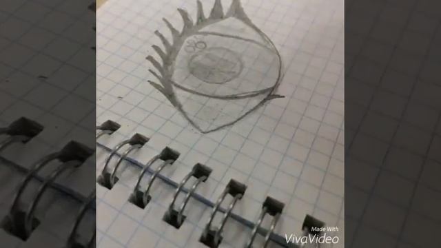 #PollyArt рисую глаза,нос и губы:)