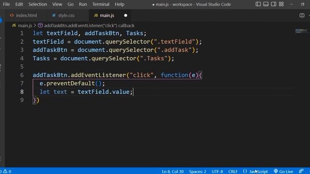 To Do List App in HTML, CSS & JavaScript in 2022 | Beginners tutorial смотреть онлайн