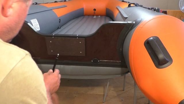 Как установить транцевые колеса на лодку ПВХ своими руками?