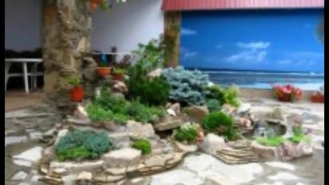 И на камнях растут цветы. Камни в ландшафтном дизайне садового участка. Красивые идеи и фото.mp4 смотреть онлайн