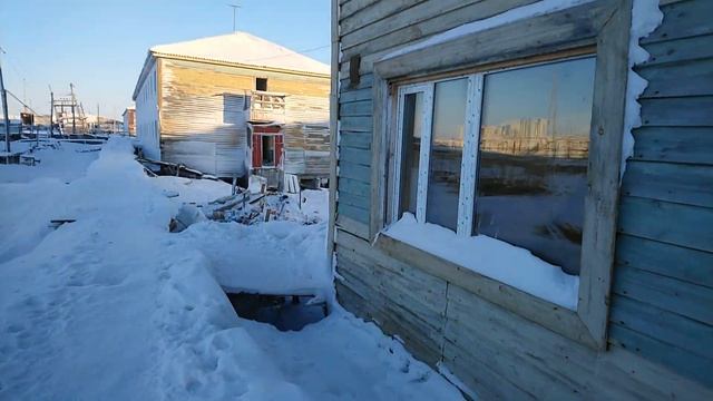 п.Нижнеянск 2020, На снегоходе, улица Путейская, Юкагиры приехали смотреть онлайн