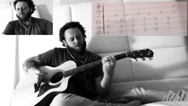 “Atone” Jerry Cantrell - acoustic and vocal performance w/ guitar TABS смотреть онлайн
