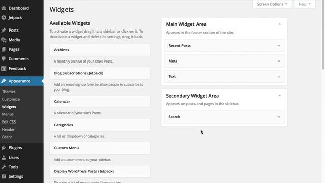 Installing WordPress Part03 - JetPack & Widgets смотреть онлайн