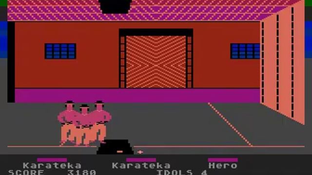 ATARI 8bit XL XE Game: "Ninja" Longplay 100% Complete АТАРИ Ниньзя прохождение смотреть онлайн