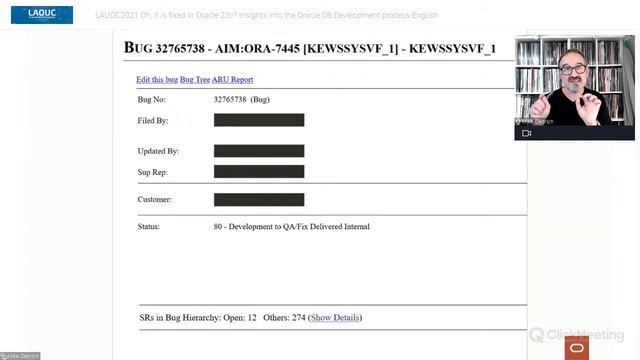 Oh it is fixed in Oracle 23c Insights into the Oracle DB Development process, Mike Dietrich смотреть онлайн