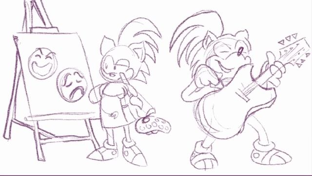 DiC's Unmade/Cancelled Sonic the Hedgehog Cartoon: The Story of Super Sonic Sisters смотреть онлайн