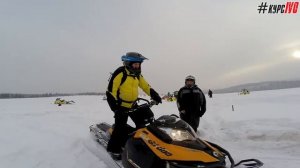 Обучение езде на горном снегоходе курсIVO 3 гр. Бедярыш, Иволин