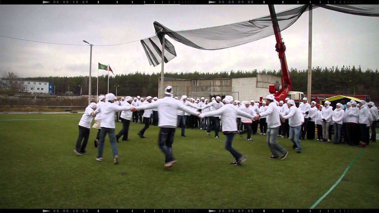 Видеопоздравление с Новым годом для Воронежа от компании "Ангстрема", people formation от Event смотреть онлайн