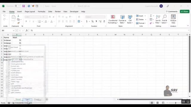 How To Protect Excel Sheet With Password? | Tamil | 2022 смотреть онлайн