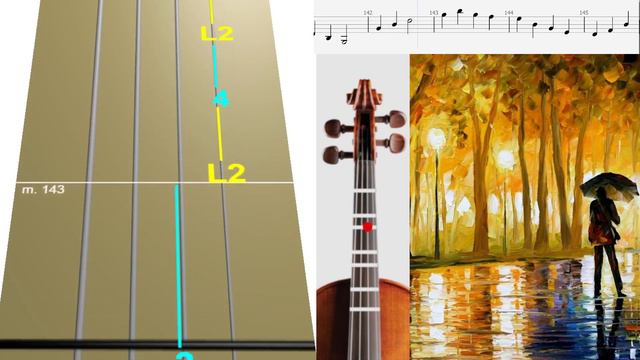 Oskar Rieding Concerto Op.35 In B Minor On VIOLIN TUTORIAL Very EASY With TABS/ Sheet Violín