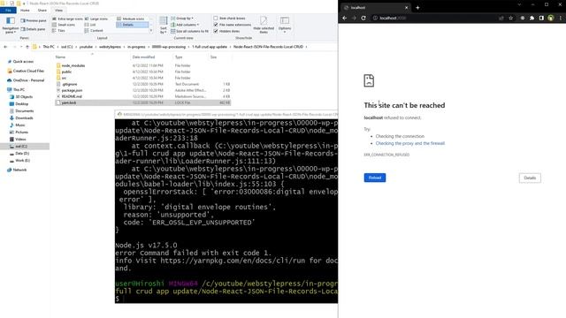 Old React App Not Starting | Solution | Yarn Start Error | NPM Start Error | Fix Old React App смотреть онлайн