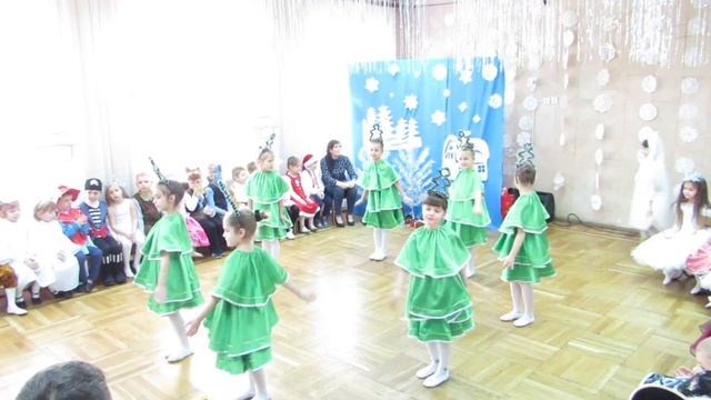 Выступление Ёлочек и Снеговиков в Центре Творчества смотреть онлайн