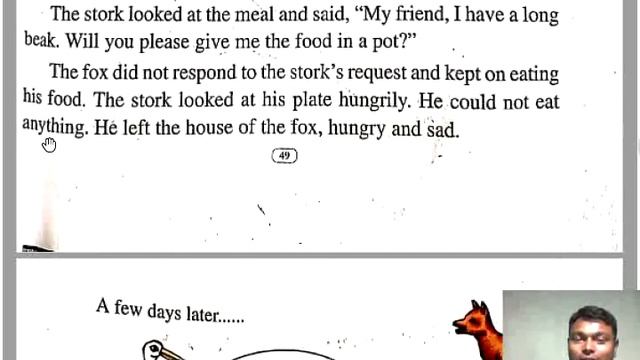 Class 5, Lesson 4, Part 2 The Stork and The Fox смотреть онлайн