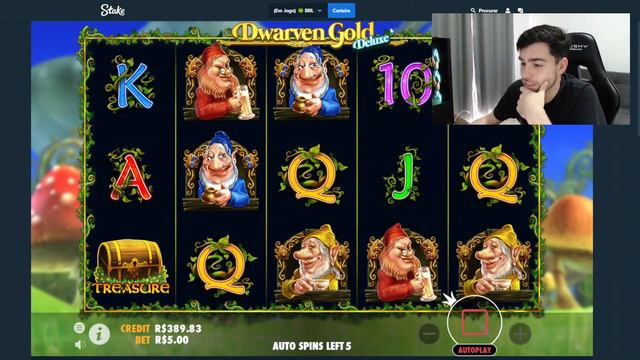 ESSE SLOT PAGOU DO NADA *DWARVEN GOLD* смотреть онлайн