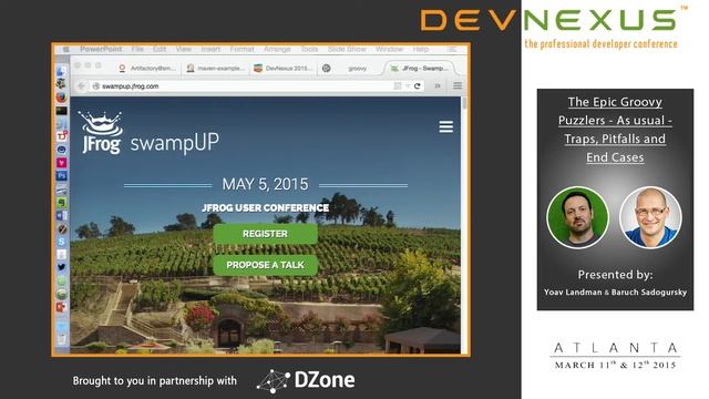 Devnexus 2015 - The Epic Groovy Puzzlers - Yoav Landman & Baruch Sadogursky смотреть онлайн