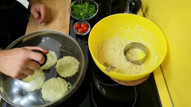 Оладья из кабачков смотреть онлайн