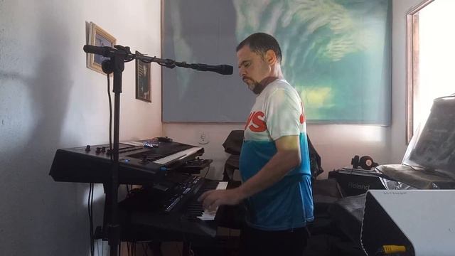 Depeche Mode - Behind The Wheel (Alexandre Valente with Roland BK-9 and Yamaha PSR-SX600) смотреть онлайн