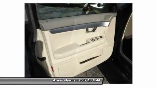 2002 Audi A4 1.8T quattro AWD 4dr Sedan Brandon FL 33511 смотреть онлайн