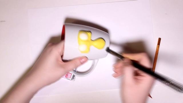 Мастер-класс: Декор кружки полимерной глиной/Цыпленок Твитти/ polymer clay tutorial Tweety chicken смотреть онлайн