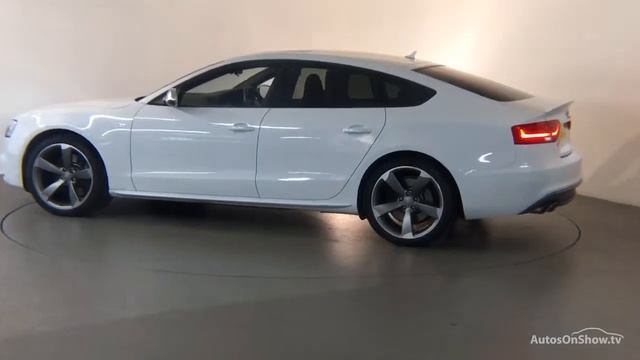FL64LDD AUDI A5 S5 SPORTBACK TFSI QUATTRO BLACK EDITION WHITE 2014, Derby Audi смотреть онлайн
