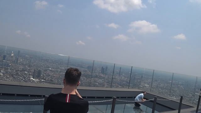 Таиланд.Бангкок.Небоскреб Маханакхон.Mahanakhon.Skywalk.