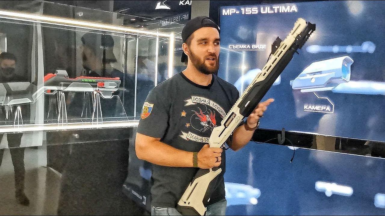 СМАРТ Ружьё от Калашникова! MP155 Ultima - первый взгляд \ army 2020 смотреть онлайн