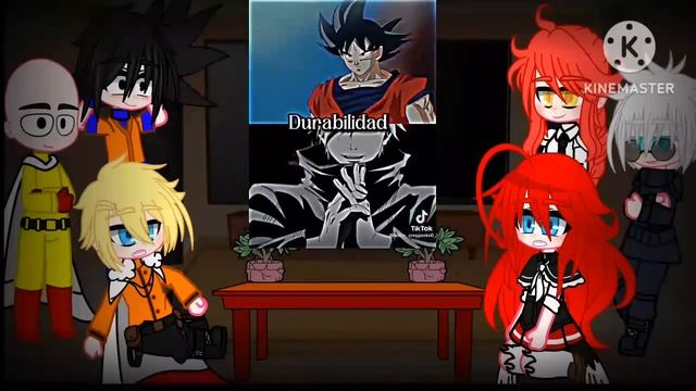 //personagens de animes react tô son goku (1/2)// смотреть онлайн