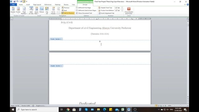 How to Insert Roman, Arabic & English Page Numbers in Same Word Document (Easy Steps) смотреть онлайн