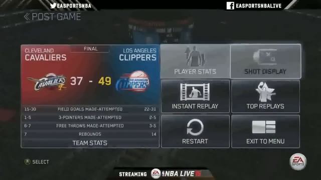 NBA Live 15 Live Stream gameplay from EA SPORTS смотреть онлайн