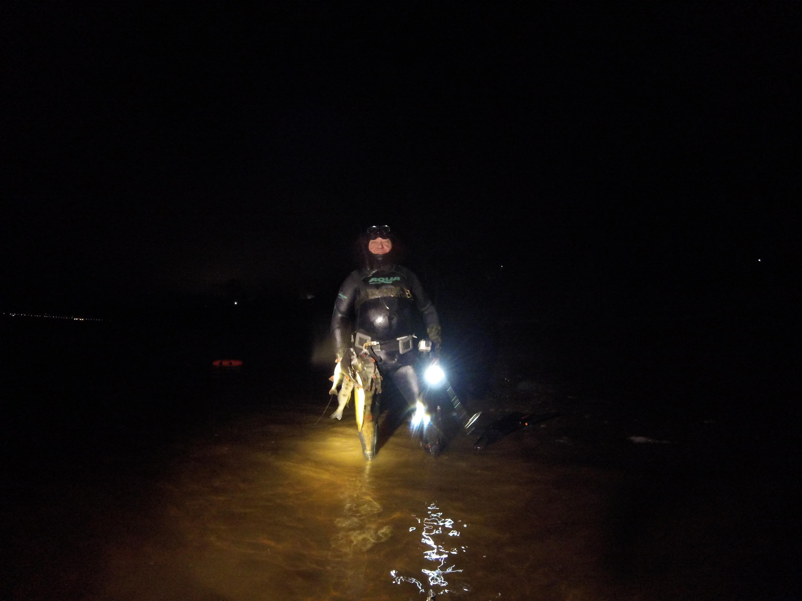 Подводная охота, начало апреля  2024