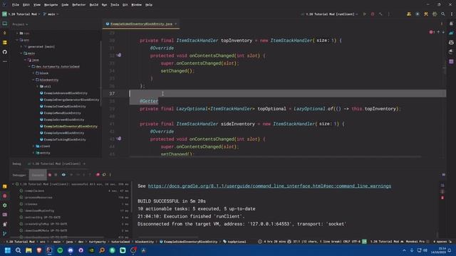 1.20 Minecraft Forge Modding Tutorial - Sided Capabilities смотреть онлайн