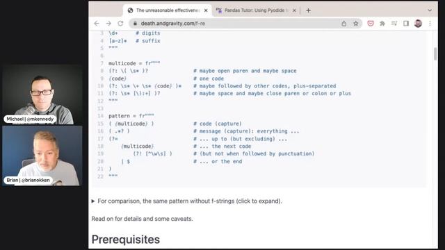 Unreasonable f-strings - Python Bytes 286 Live Stream смотреть онлайн