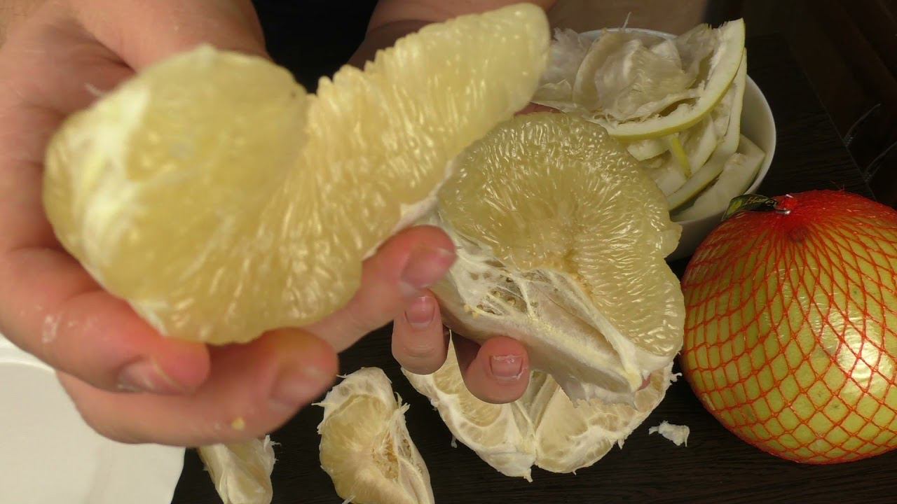 Как почистить ПОМЕЛО (мой опыт разделки Pomelo ) смотреть онлайн