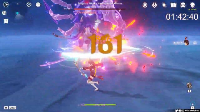 I've done it. 2m 56sec // Solo Amber VS Raiden Shogun (-1hp) смотреть онлайн